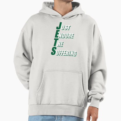 Just Endure Suffering Hoodie - Streetwear Style Men Women - T-Shirt, Sweatshirt, Hoodie