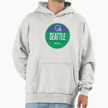 Seattle Football Hoodie - Aesthetic Graphic Unisex - T-Shirt, Sweatshirt, Hoodie