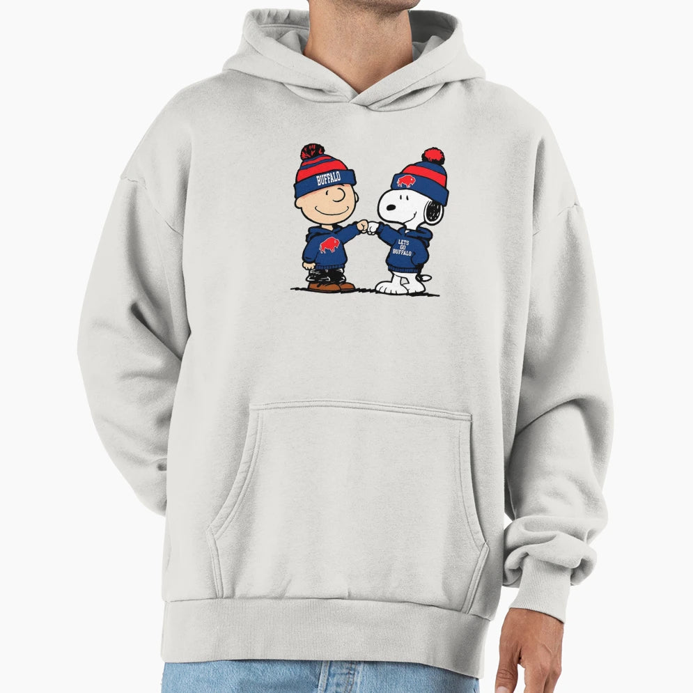 Snoopy Buffalo Bills Hoodie - Aesthetic Graphic Unisex - T-Shirt, Sweatshirt, Hoodie