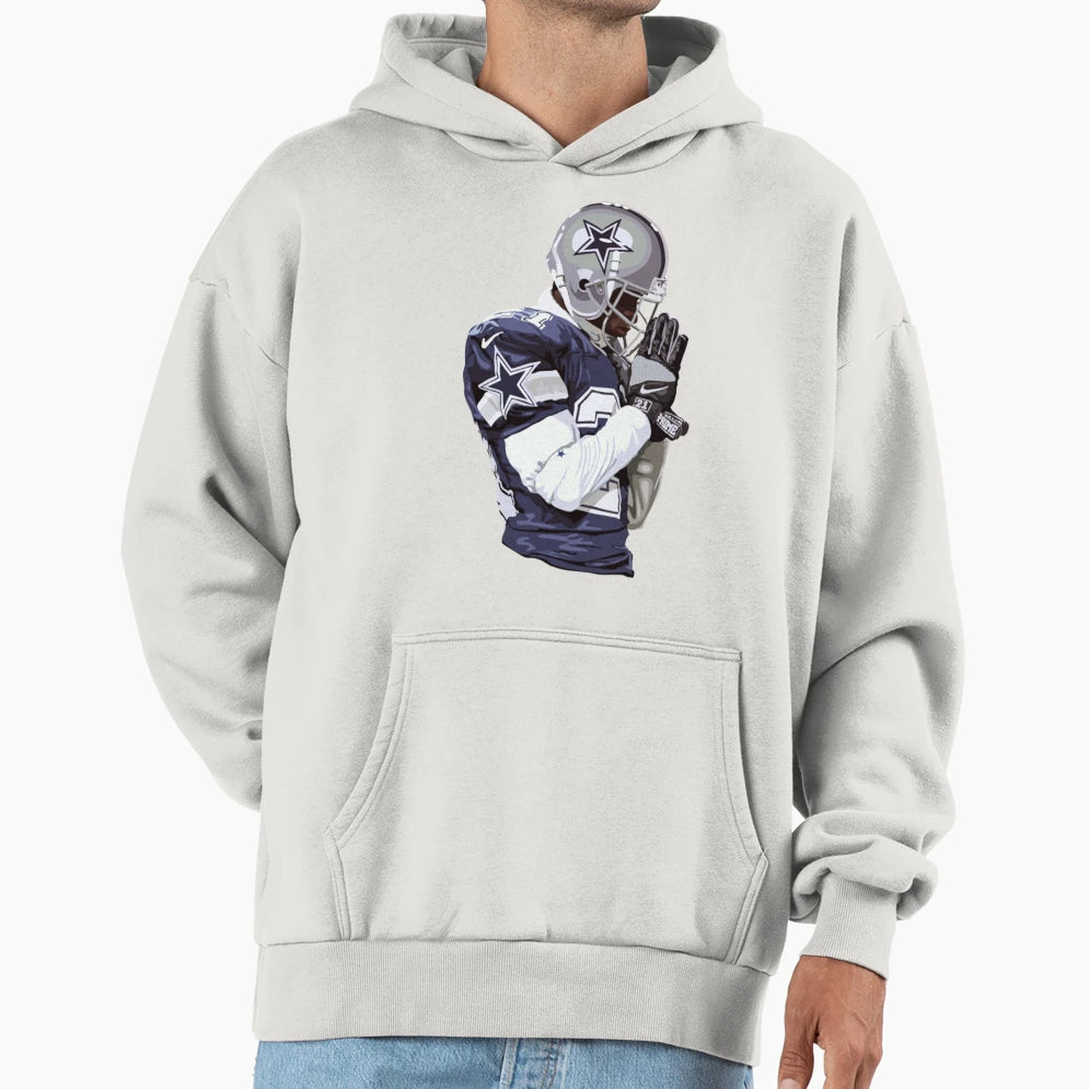 Deion Sanders Hoodie - Minimalist Print for Adults - T-Shirt, Sweatshirt, Hoodie