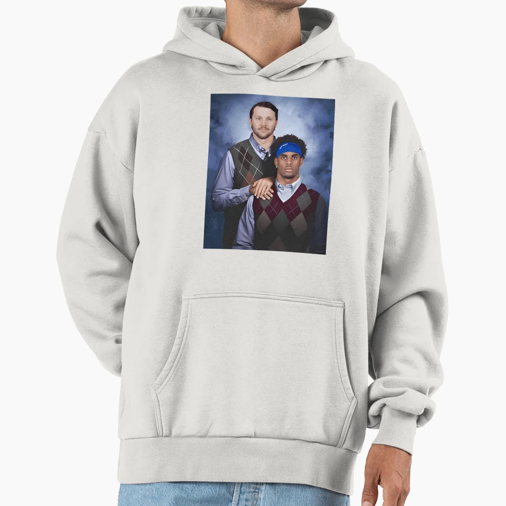 JA JA Keon Coleman Step Brothers Hoodie - Novelty Apparel for Adults - T-Shirt, Sweatshirt, Hoodie