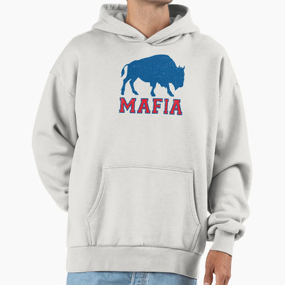 Bills Mafia Ii Football Fan Hoodie - Minimalist Print for Adults - T-Shirt, Sweatshirt, Hoodie