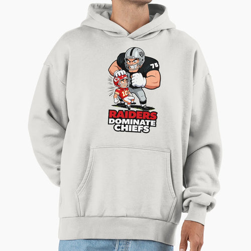 Raider Rumble Gridiron Rivalry Series Hoodie - Custom Art Print for Adults - T-Shirt, Sweatshirt, Hoodie