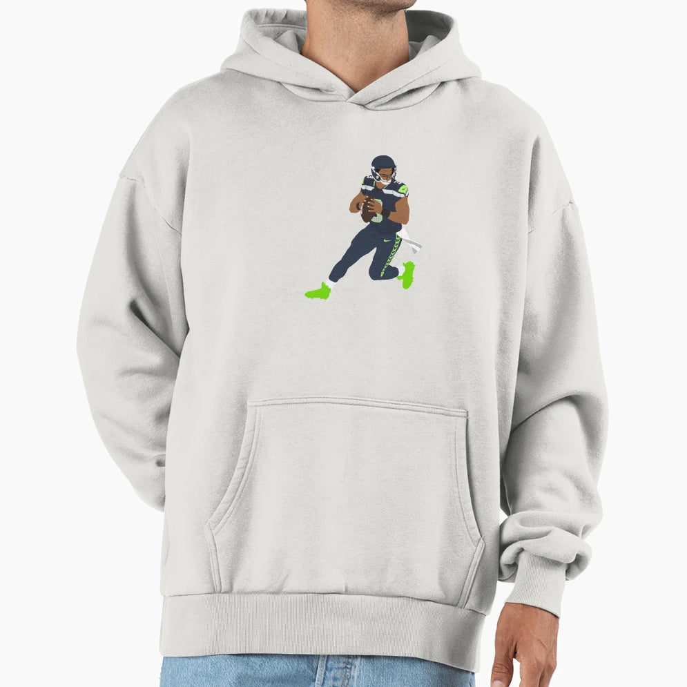 Seahawks Russel Hoodie - Unique Graphic Unisex - T-Shirt, Sweatshirt, Hoodie