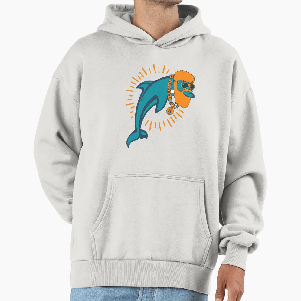 Fitz Magic Dolphins Miami Ryan Hoodie - Graphic Print for Adults - T-Shirt, Sweatshirt, Hoodie