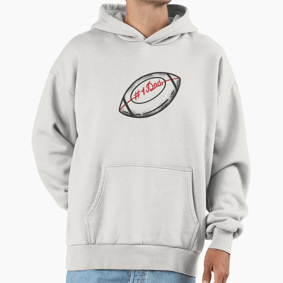 American Football Sport Ball Hoodie - Aesthetic Graphic Men Women - T-Shirt, Sweatshirt, Hoodie