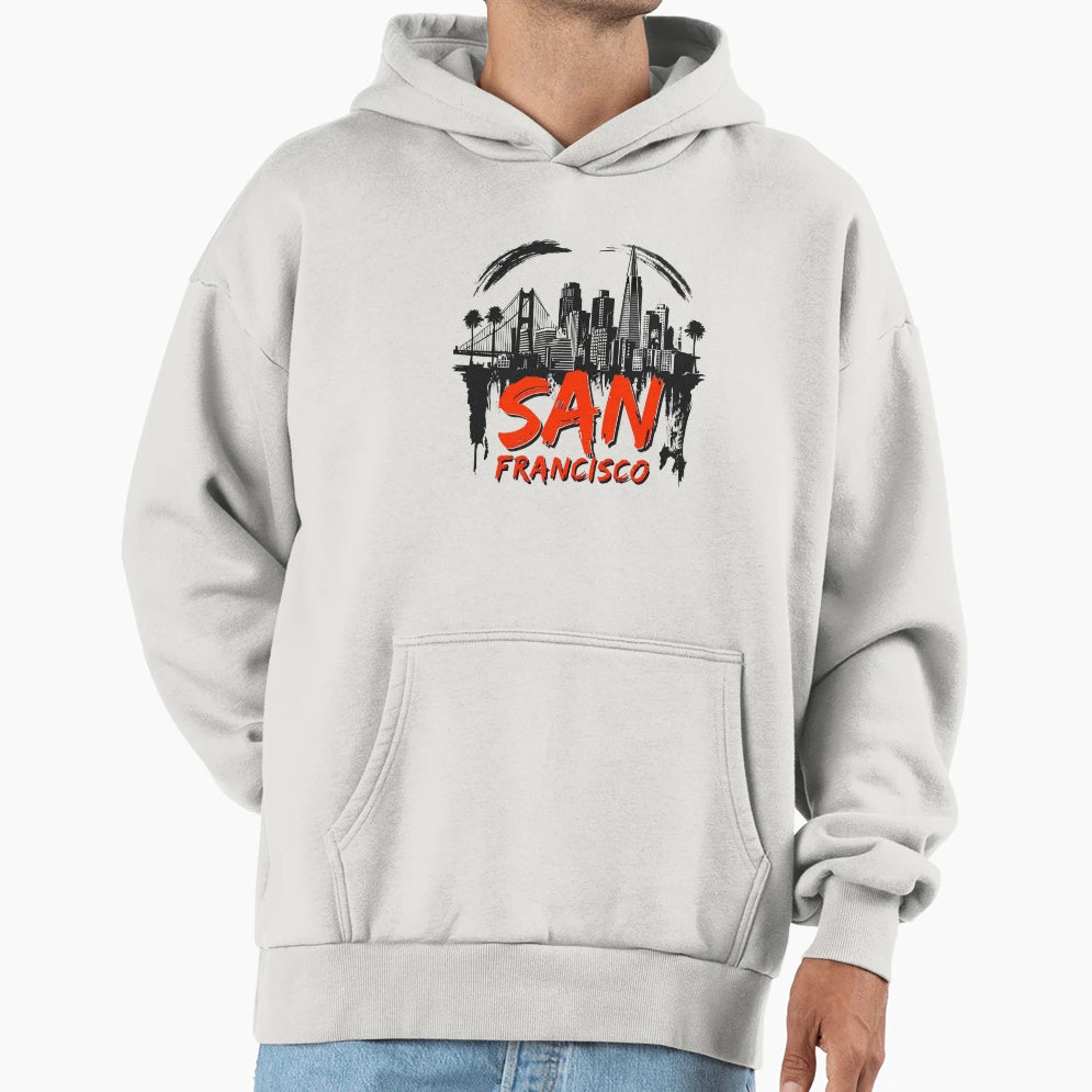 San Francisco Hoodie - Streetwear Style for Adults - T-Shirt, Sweatshirt, Hoodie