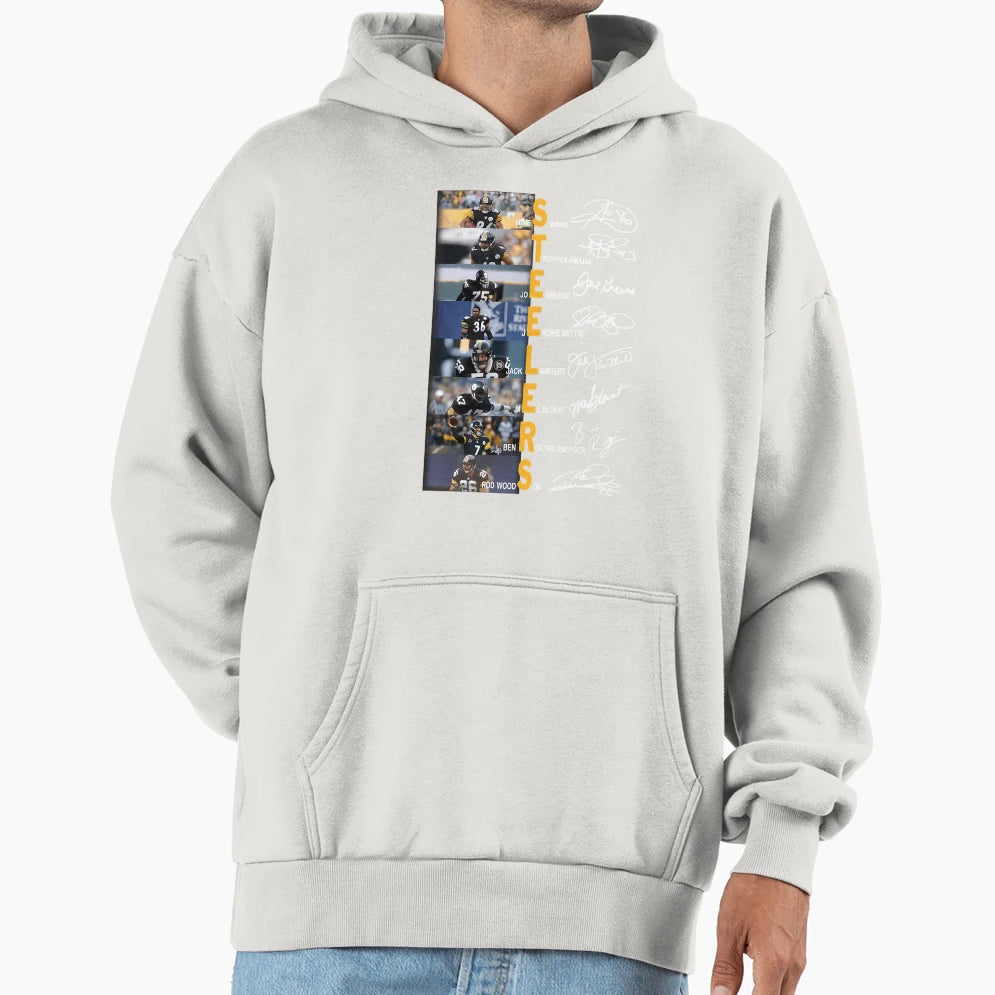 Hines Ward Troy Polamalu Joe Greene Hoodie - Unique Graphic for Adults - T-Shirt, Sweatshirt, Hoodie