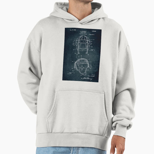 1922 Football Helmet Hoodie - Casual Everyday Wear Unisex - T-Shirt, Sweatshirt, Hoodie