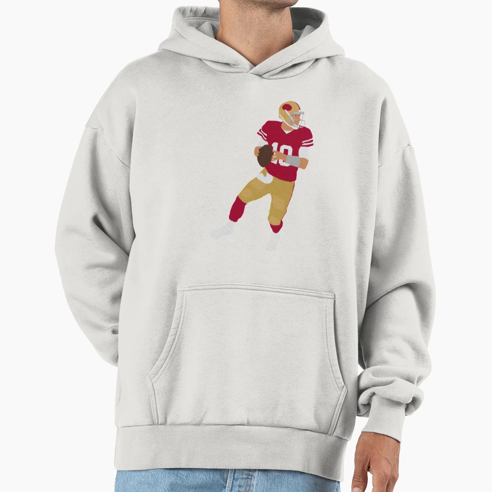 Jimmy G Hoodie - Custom Art Print Men Women - T-Shirt, Sweatshirt, Hoodie