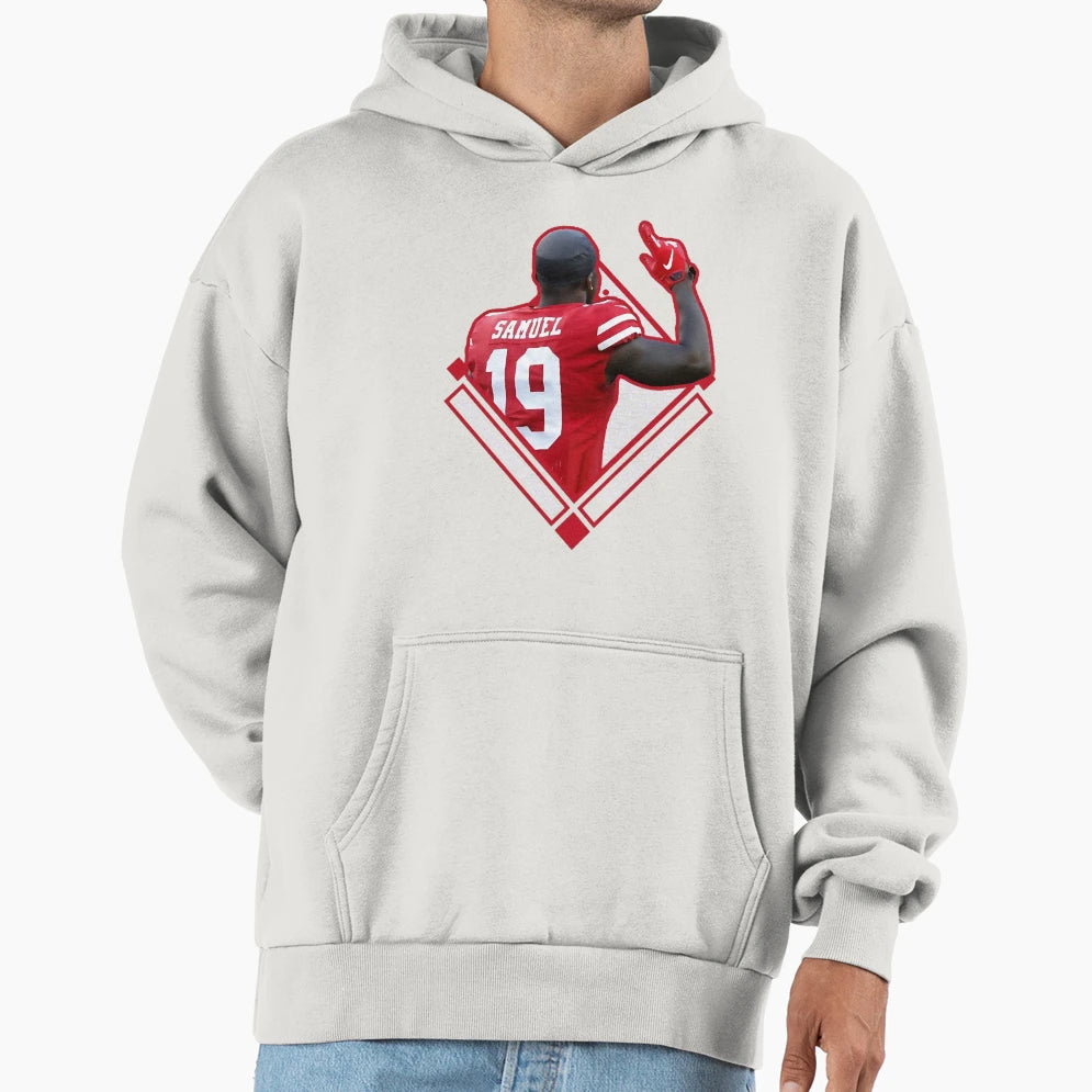 Deebo Sport Samuel San Francisco 49Ers 4 Hoodie - Minimalist Print Unisex - T-Shirt, Sweatshirt, Hoodie