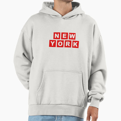 New York Hoodie - Fun Novelty Design for Adults - T-Shirt, Sweatshirt, Hoodie