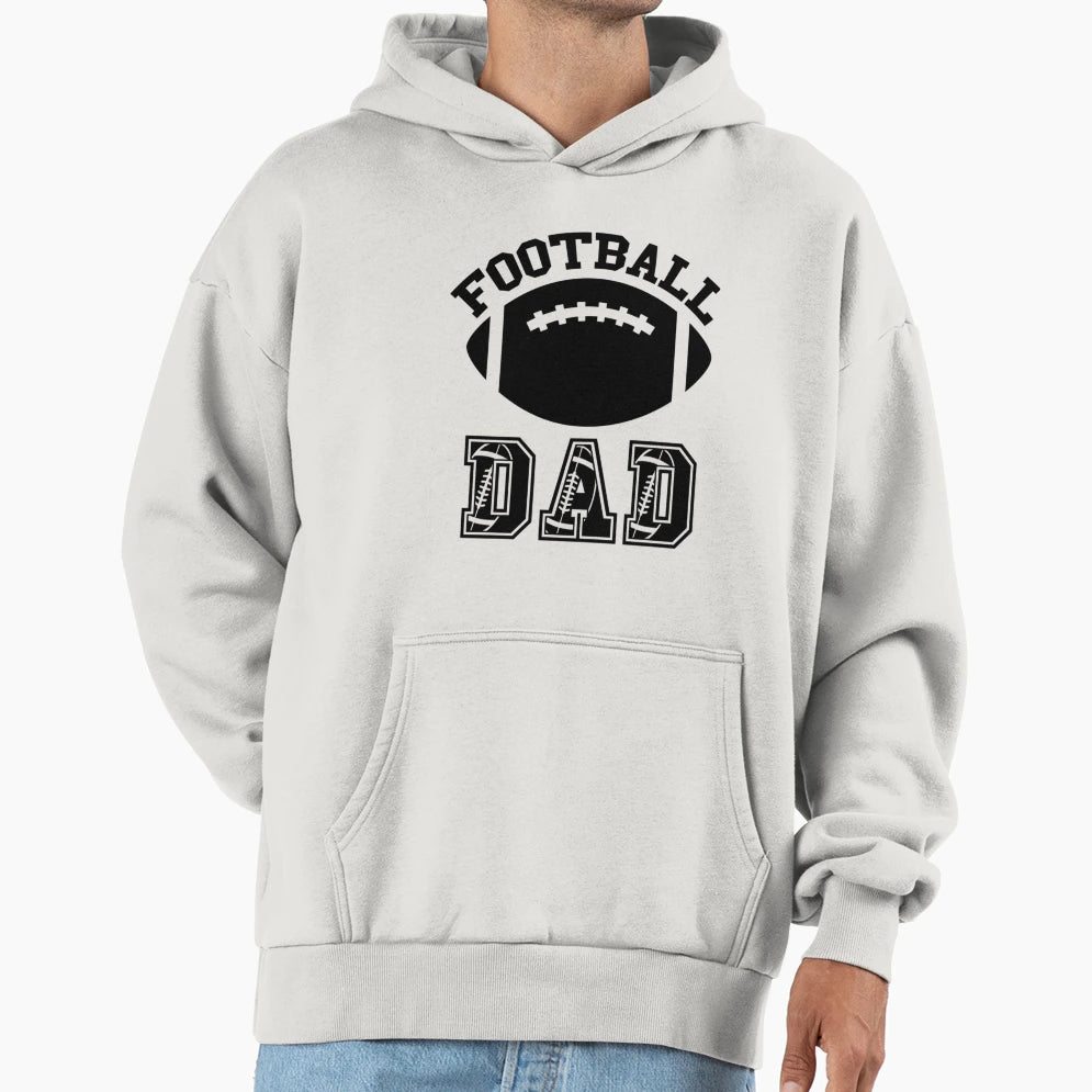 Funny Football Gift Football Dad T-Shirt - Graphic Print Unisex - T-Shirt, Sweatshirt, Hoodie