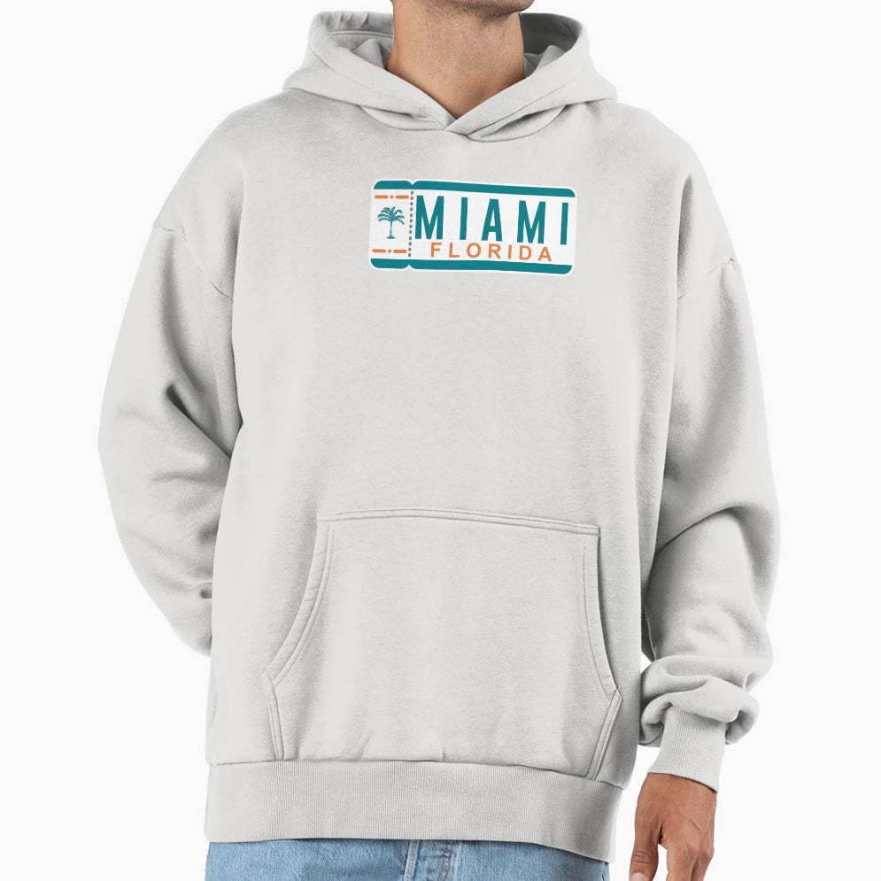 Miami Ticket Alternate 2 Hoodie - Trendy Graphic Men Women - T-Shirt, Sweatshirt, Hoodie