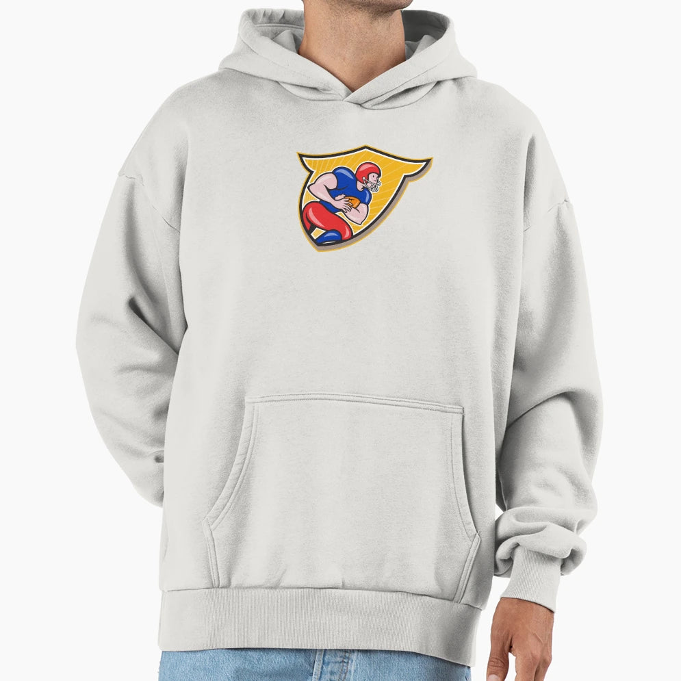 American Football Running Back Hoodie - Casual Everyday Wear Unisex - T-Shirt, Sweatshirt, Hoodie