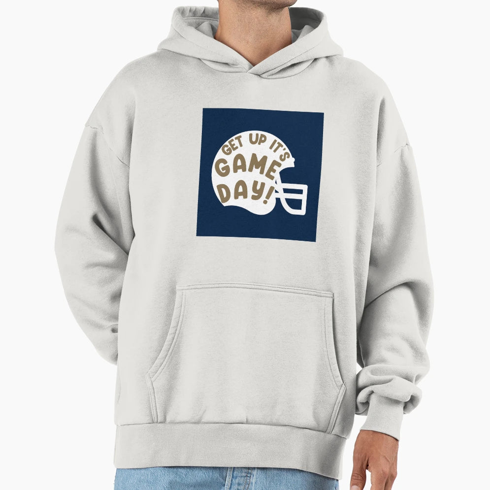 Get Up Its Gameday Ga Southern Hoodie - Minimalist Print Men Women - T-Shirt, Sweatshirt, Hoodie