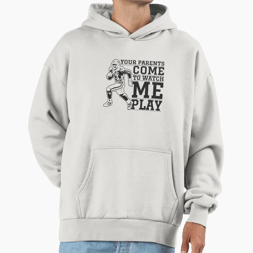 American Football Show Time Funny Hoodie - Unique Graphic Men Women - T-Shirt, Sweatshirt, Hoodie