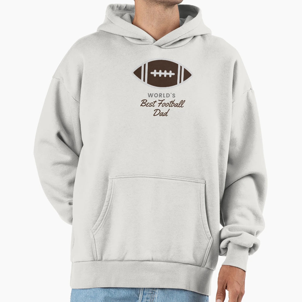 1980S American Football Worlds Best Hoodie - Novelty Apparel Men Women - T-Shirt, Sweatshirt, Hoodie