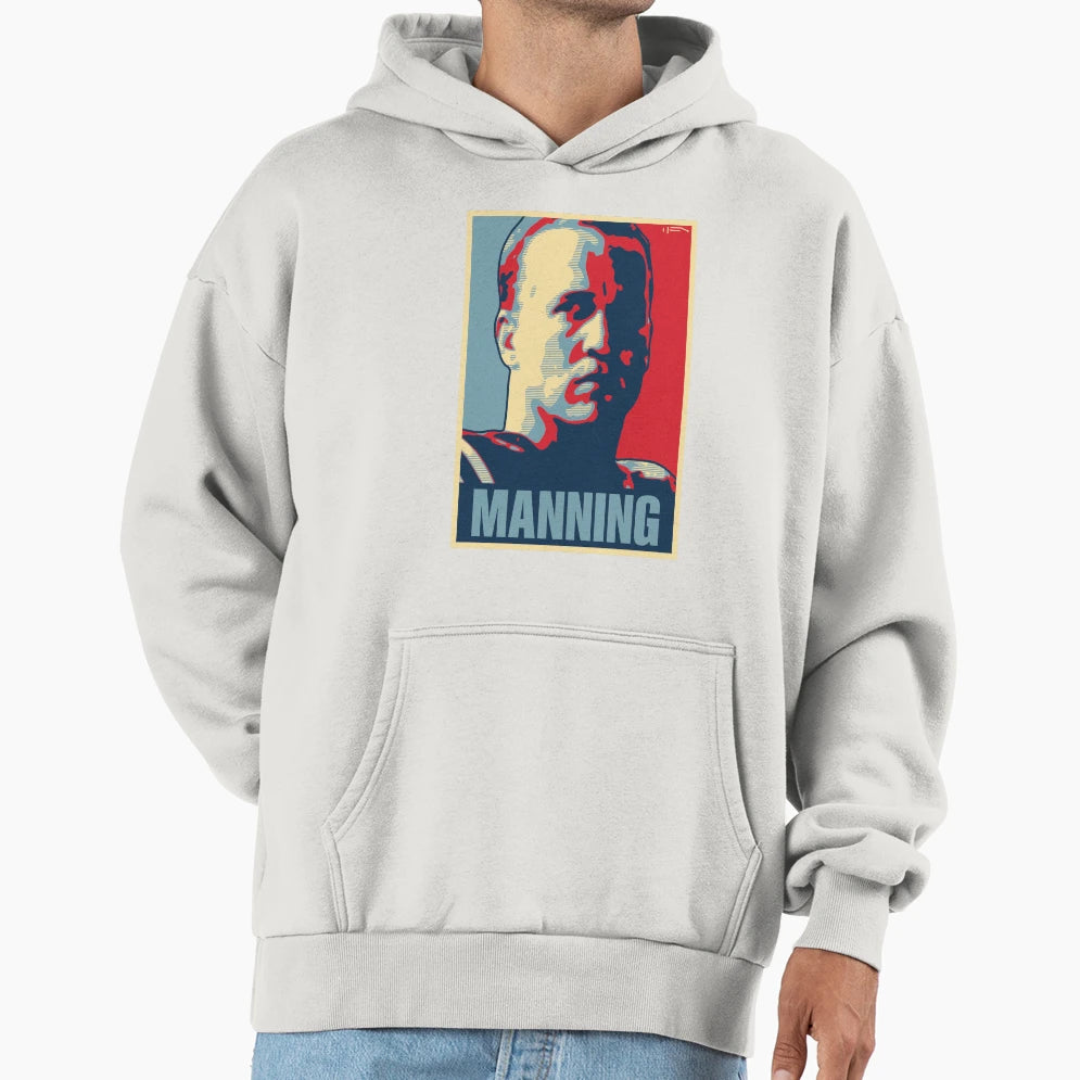 Manning Hoodie - Custom Art Print Men Women - T-Shirt, Sweatshirt, Hoodie