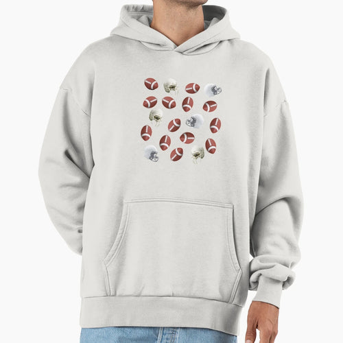 Football Fan Enthusiast Hoodie - Custom Art Print Unisex - T-Shirt, Sweatshirt, Hoodie