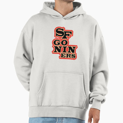 Sf Go Niners Hoodie - Graphic Print Unisex - T-Shirt, Sweatshirt, Hoodie