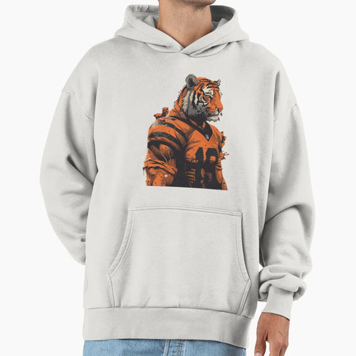 Bengal Tiger Cincinnati Hoodie - Novelty Apparel Unisex - T-Shirt, Sweatshirt, Hoodie