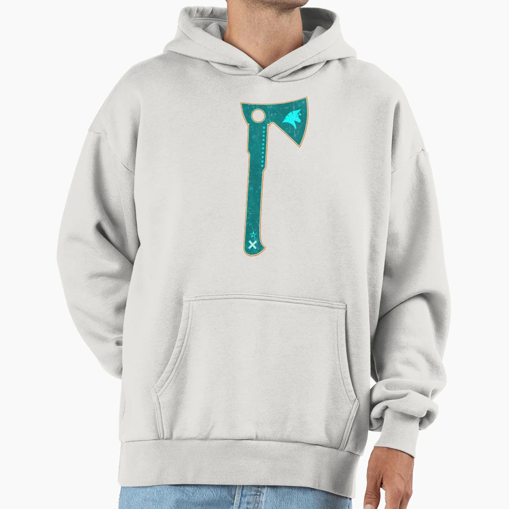 Axe Battle Lumberjack Hoodie - Aesthetic Graphic for Adults - T-Shirt, Sweatshirt, Hoodie