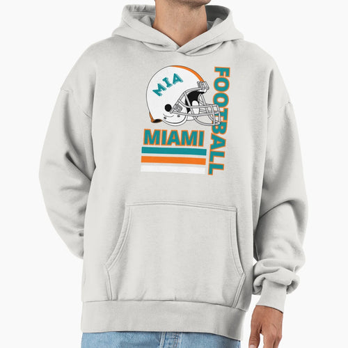Football Miami Dolphins Hoodie - Novelty Apparel for Adults - T-Shirt, Sweatshirt, Hoodie
