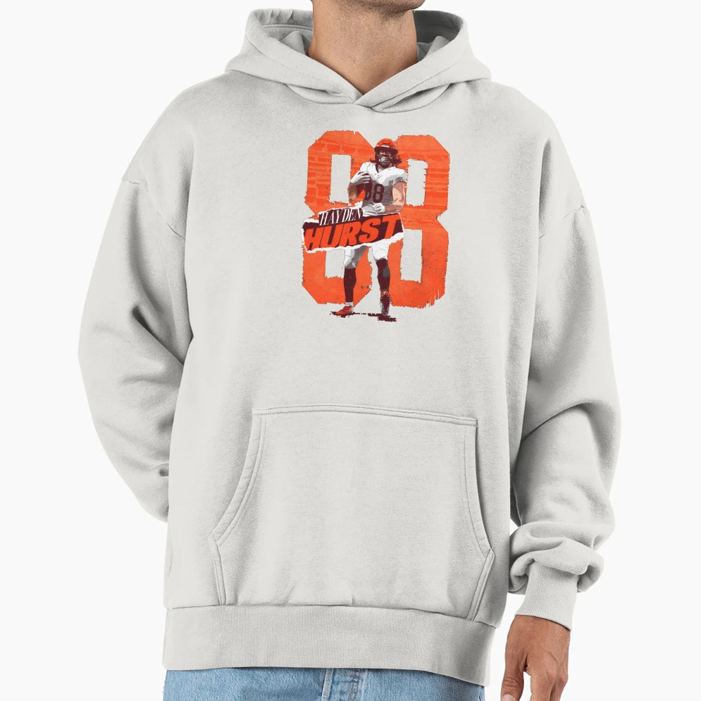 Hayden Hurst Hoodie - Custom Art Print Unisex - T-Shirt, Sweatshirt, Hoodie