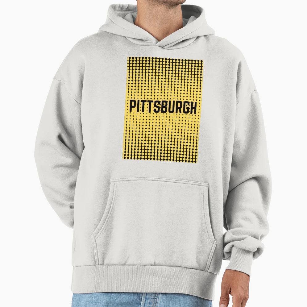 Pittsburgh Black And Yellow 2 Hoodie - Novelty Apparel for Adults - T-Shirt, Sweatshirt, Hoodie