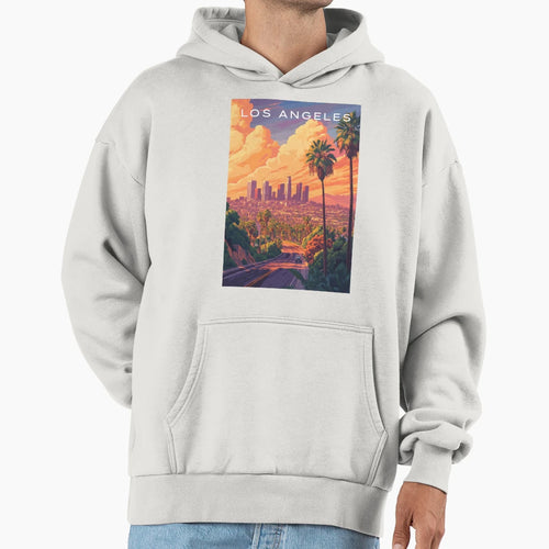 Los Angeles Hoodie - Streetwear Style Unisex - T-Shirt, Sweatshirt, Hoodie