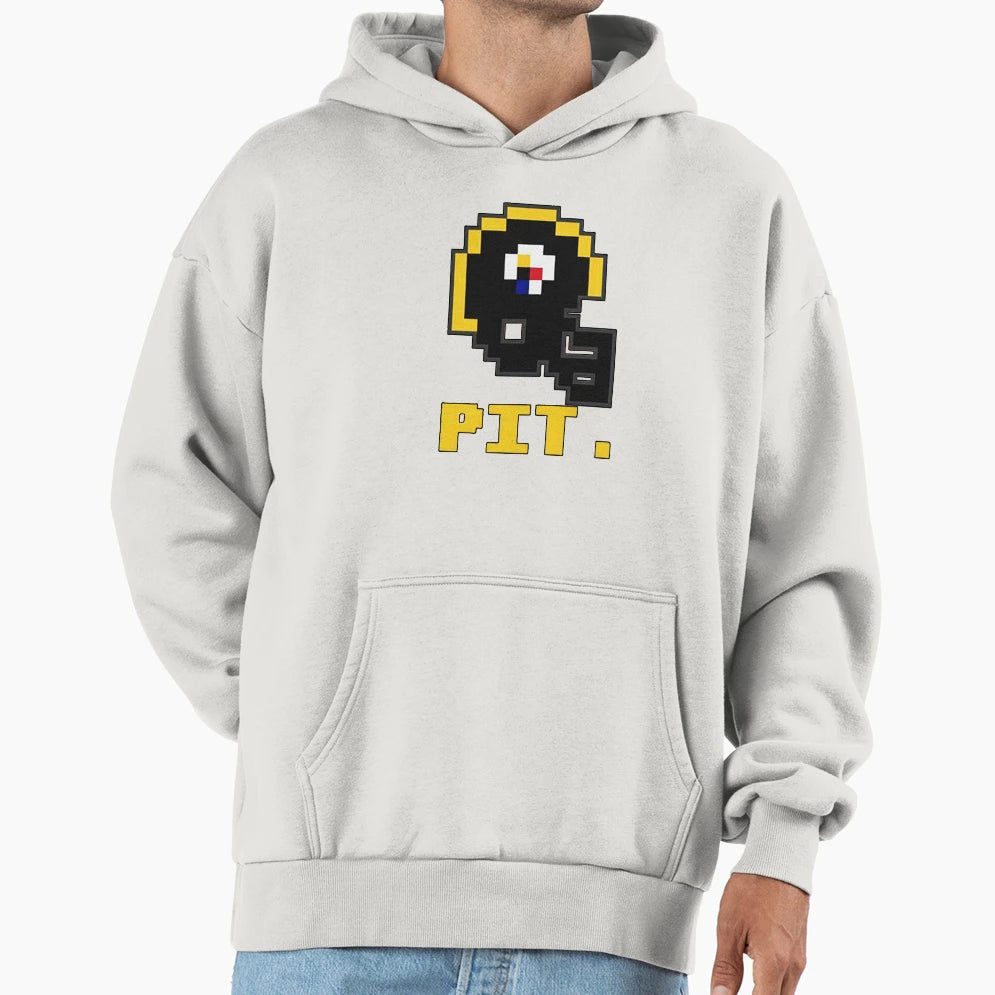 Pittsburgh Football Tecmo Bowl Video T-Shirt - Minimalist Print Unisex - T-Shirt, Sweatshirt, Hoodie