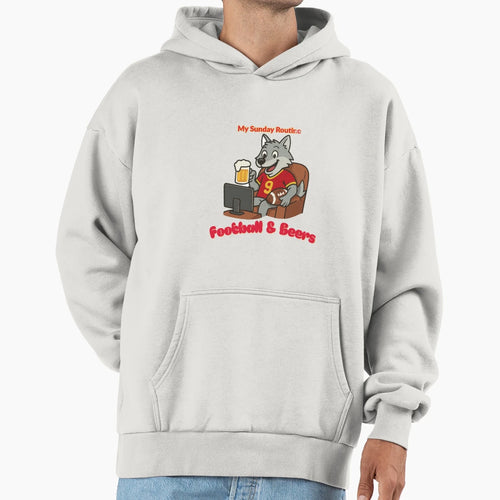 Kansas City Chiefs My Sunday Routine Hoodie - Minimalist Print for Adults - T-Shirt, Sweatshirt, Hoodie
