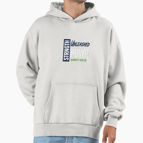 Strength Unleashed Power Hoodie - Graphic Print Unisex - T-Shirt, Sweatshirt, Hoodie