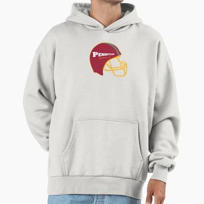 Philadelphia Pennsylvania Pa Football Helmet Hoodie - Graphic Print Unisex - T-Shirt, Sweatshirt, Hoodie