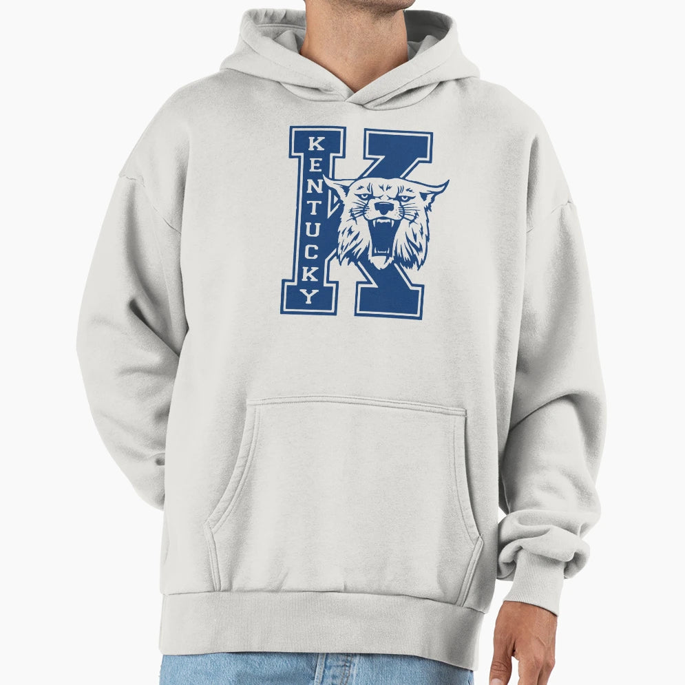 Uky Logo College Hoodie - Graphic Print Men Women - T-Shirt, Sweatshirt, Hoodie