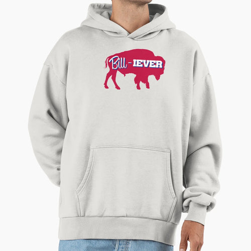 Bill Iever Hoodie - Minimalist Print Men Women - T-Shirt, Sweatshirt, Hoodie