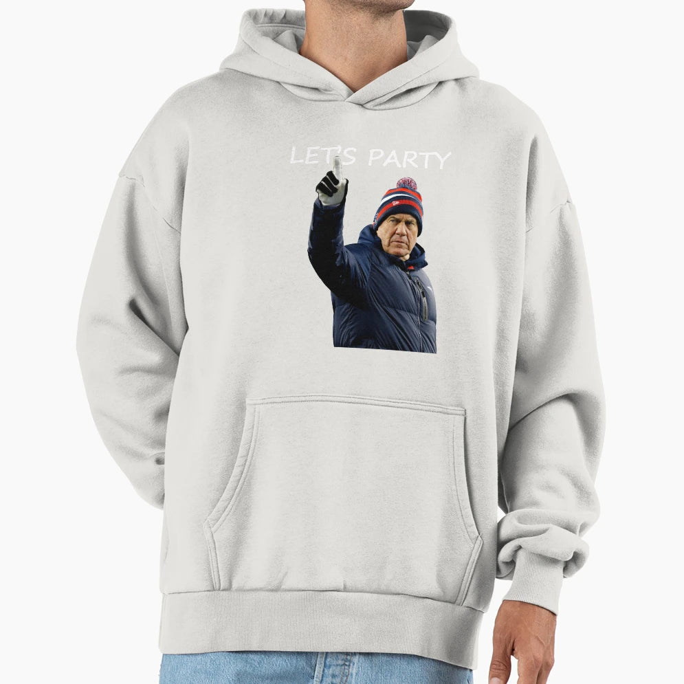 Bill Belichick Hoodie - Streetwear Style for Adults - T-Shirt, Sweatshirt, Hoodie