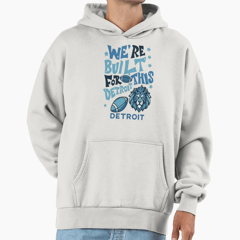 Football Detroit Lions Hoodie - Trendy Graphic Unisex - T-Shirt, Sweatshirt, Hoodie