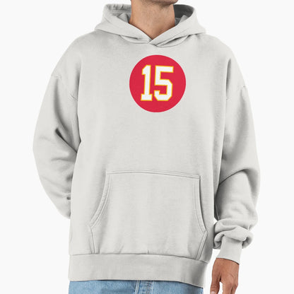 Mahomes Number 15 Jersey Kansas City Hoodie - Unique Graphic Men Women - T-Shirt, Sweatshirt, Hoodie