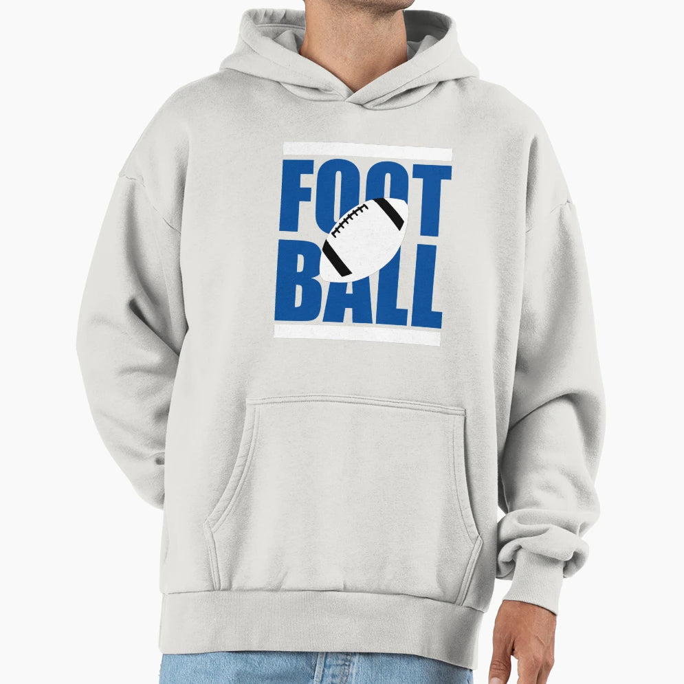 Football Hoodie - Custom Art Print for Adults - T-Shirt, Sweatshirt, Hoodie