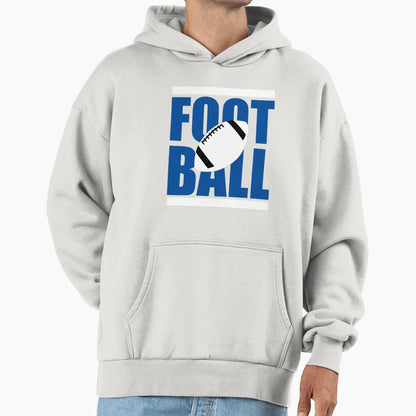 Football Hoodie - Custom Art Print for Adults - T-Shirt, Sweatshirt, Hoodie