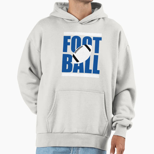 Football Hoodie - Custom Art Print for Adults - T-Shirt, Sweatshirt, Hoodie