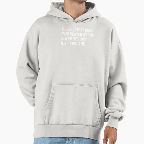 Greatest Game Ever Played Hoodie - Streetwear Style for Adults - T-Shirt, Sweatshirt, Hoodie