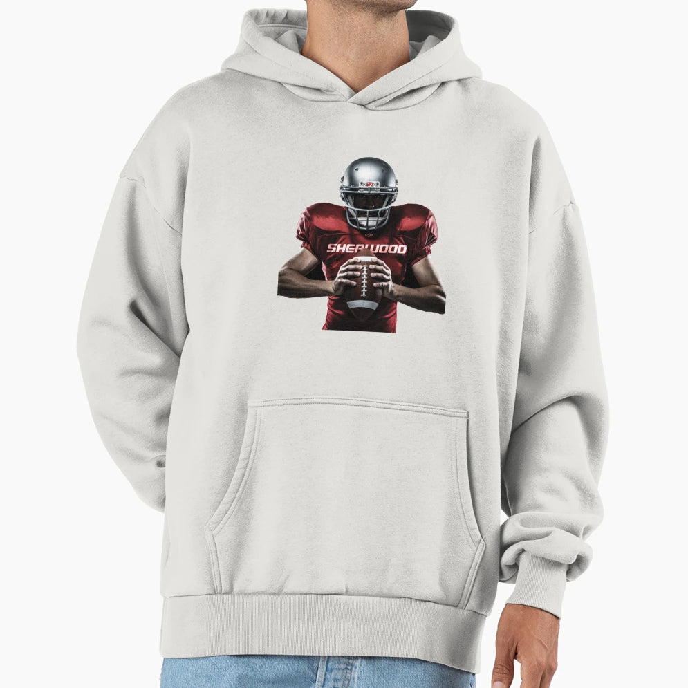 American Football Hoodie - Casual Everyday Wear Men Women - T-Shirt, Sweatshirt, Hoodie
