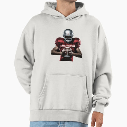 American Football Hoodie - Casual Everyday Wear Men Women - T-Shirt, Sweatshirt, Hoodie