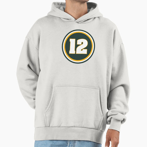 12 Patch Hoodie - Fun Novelty Design for Adults - T-Shirt, Sweatshirt, Hoodie