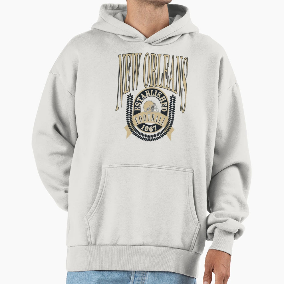 Art New Orleans Saints Hoodie - Aesthetic Graphic Unisex - T-Shirt, Sweatshirt, Hoodie