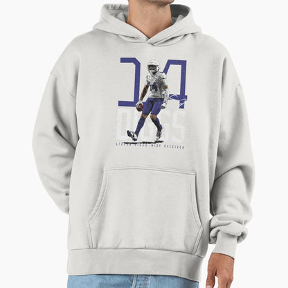 Quarterback Player Sports 14 Hoodie - Novelty Apparel Unisex - T-Shirt, Sweatshirt, Hoodie