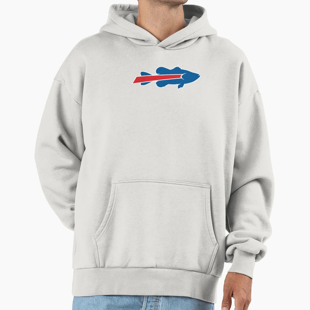 Buffalo Bass Hoodie - Casual Everyday Wear for Adults - T-Shirt, Sweatshirt, Hoodie